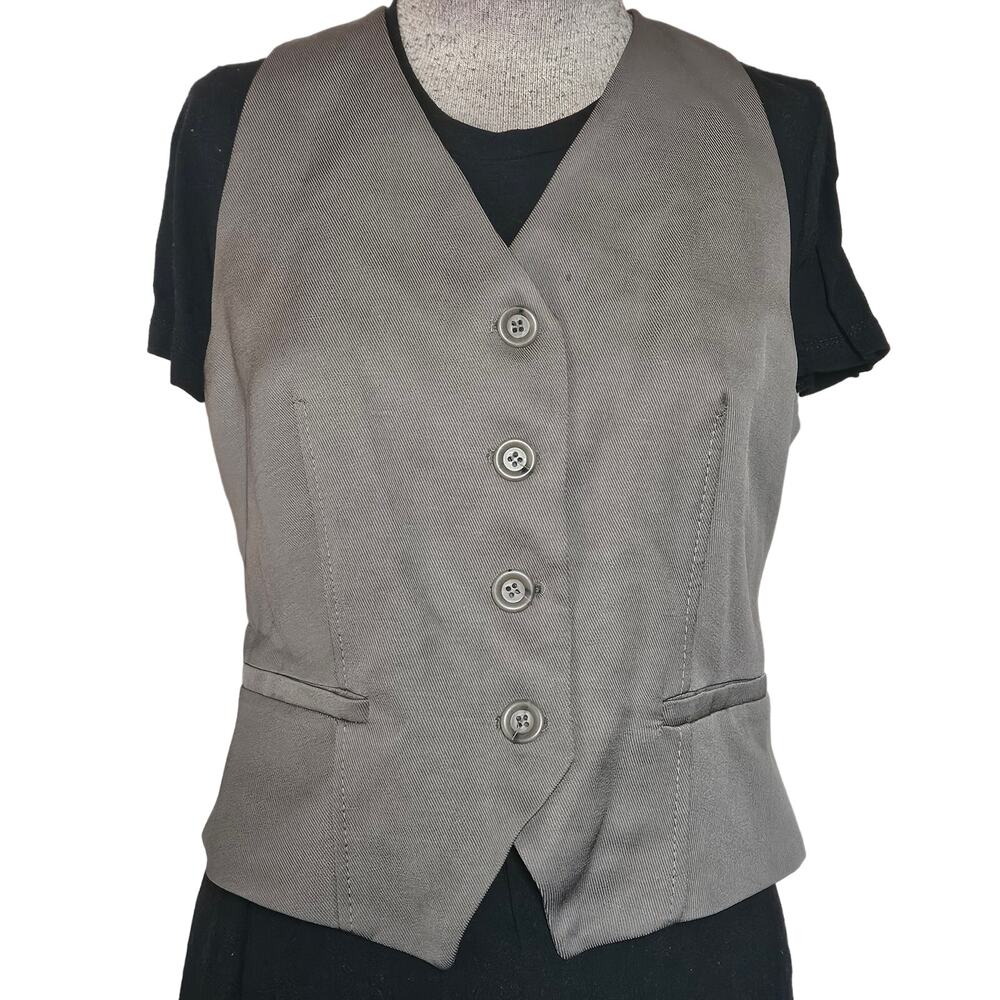 Ipekyol Brown Slim Fit Vest Size 6